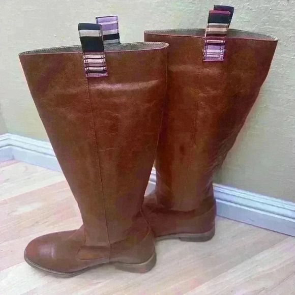 Anthropologie Leather Riding Boots 🤎 - Picture 3 of 6